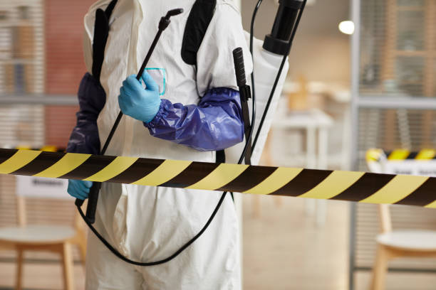 Professional Biohazard technician working in Puyallup, WA